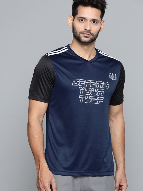 HRX by Hrithik Roshan Men Medieval Blue Printed Rapid-Dry Football T-shirts, Navy blue
HRX by Hrithik Roshan Men Medieval Blue Printed Rapid-Dry Football T-shirts, Navy blue