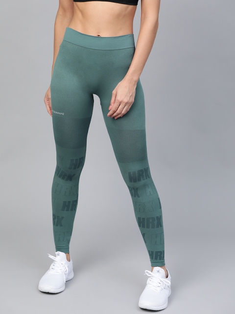 HRX by Hrithik Roshan Women Brilliant White Solid Rapid-Dry, N9 Antimicrobial, Seamless Running Tights, Teal
HRX by Hrithik Roshan Women Brilliant White Solid Rapid-Dry, N9 Antimicrobial, Seamless Running Tights, Teal