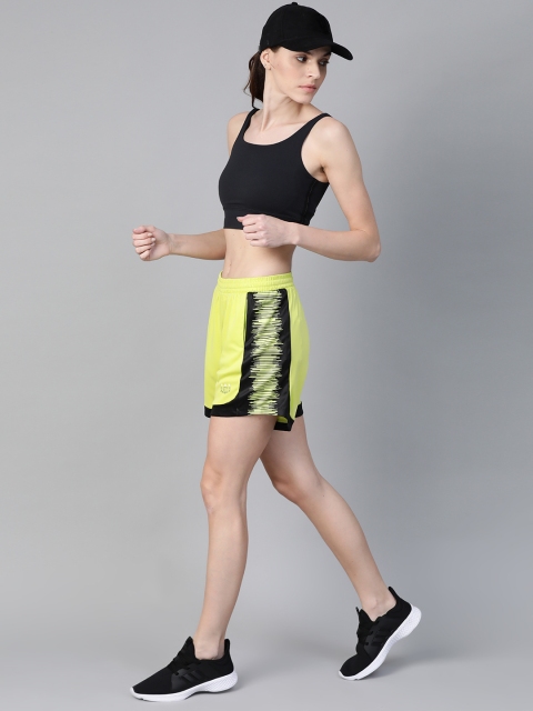 HRX by Hrithik Roshan women Wild Lime Solid Regular Fit Rapid-Dry Football Shorts, Fluorescent green
HRX by Hrithik Roshan women Wild Lime Solid Regular Fit Rapid-Dry Football Shorts, Fluorescent green