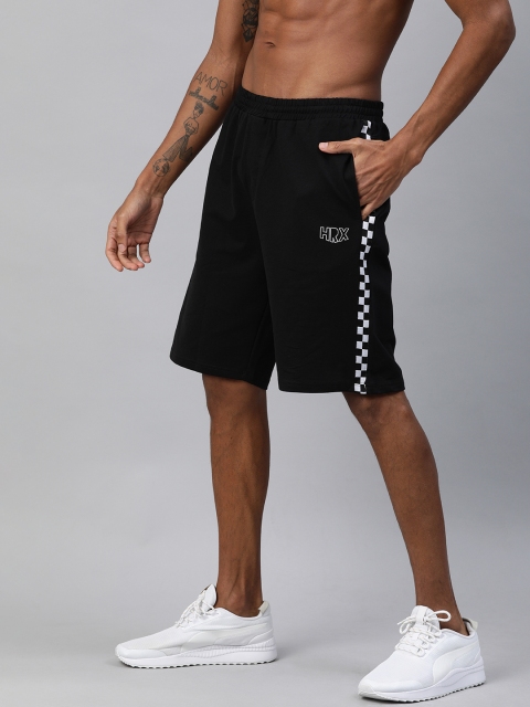 HRX by Hrithik Roshan Men Jet Black Solid Slim Fit Bio-Wash Lycra Lifestyle Shorts
HRX by Hrithik Roshan Men Jet Black Solid Slim Fit Bio-Wash Lycra Lifestyle Shorts