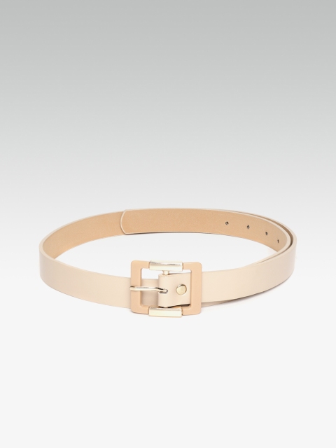 20Dresses Women Beige Solid Belt