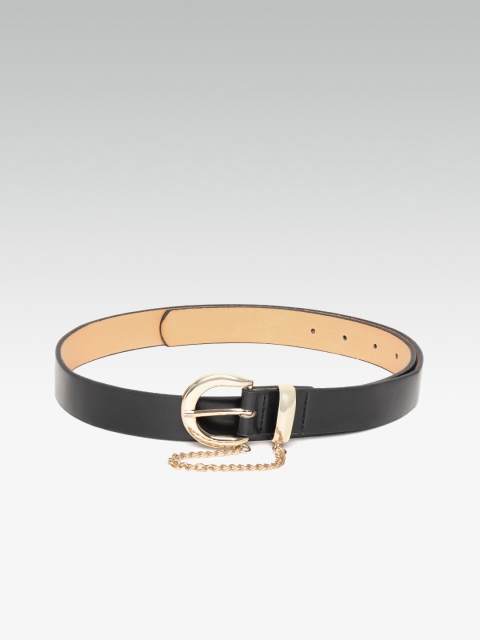 20Dresses Women Black Solid Belt