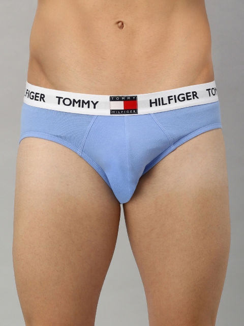 Tommy Hilfiger Men Blue Solid Briefs P0AB1119
