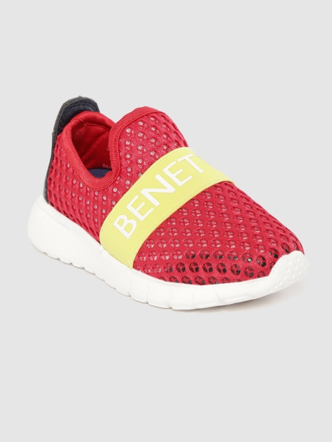 United Colors of Benetton Kids Red & Yellow Colourblocked Woven Design Slip-On Sneakers
United Colors of Benetton Kids Red & Yellow Colourblocked Woven Design Slip-On Sneakers