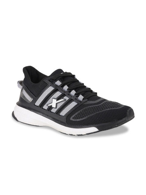 Sparx Men Black Mesh SM-330 Running Shoes