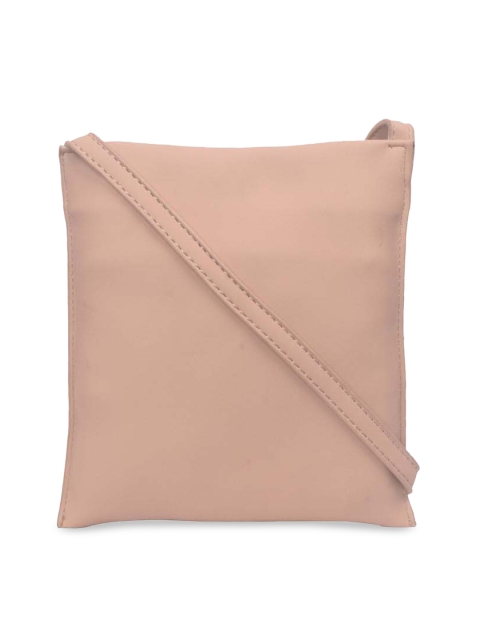 Bagkok Beige Solid Sling Bag