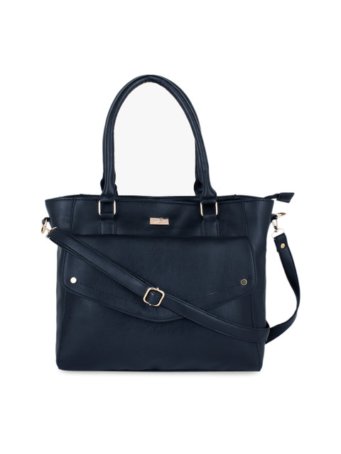 yelloe Navy Blue Solid Handbag
yelloe Navy Blue Solid Handbag