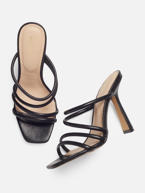 ALDO Women Black Solid Heels