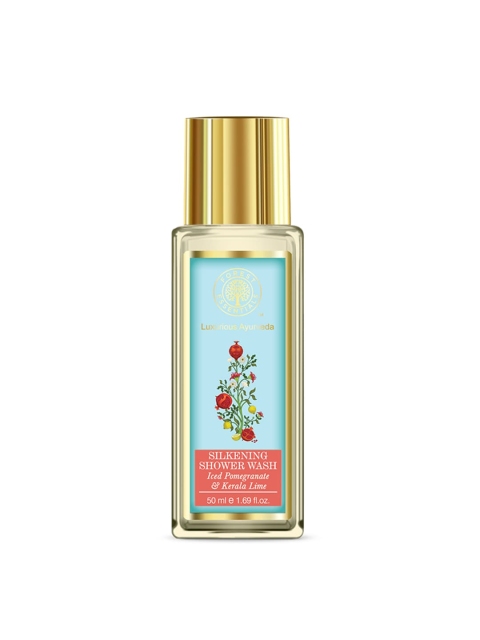 Forest Essentials Sustainable Unisex Iced Pomegranate Kerala Lime Silkening Shower Wash - 50 ml, Blue
Forest Essentials Sustainable Unisex Iced Pomegranate Kerala Lime Silkening Shower Wash - 50 ml, Blue