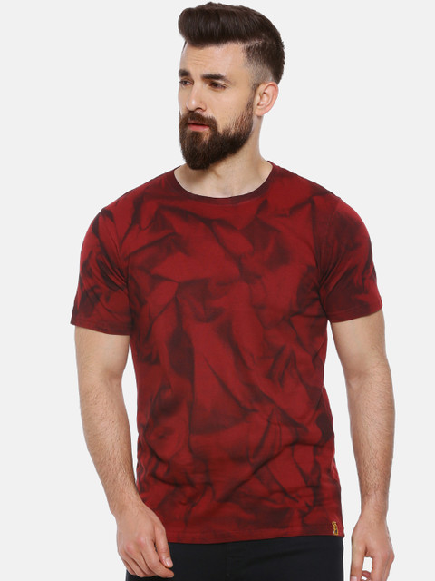 Campus Sutra Men Maroon & Black Printed Round Neck T-shirt
Campus Sutra Men Maroon & Black Printed Round Neck T-shirt