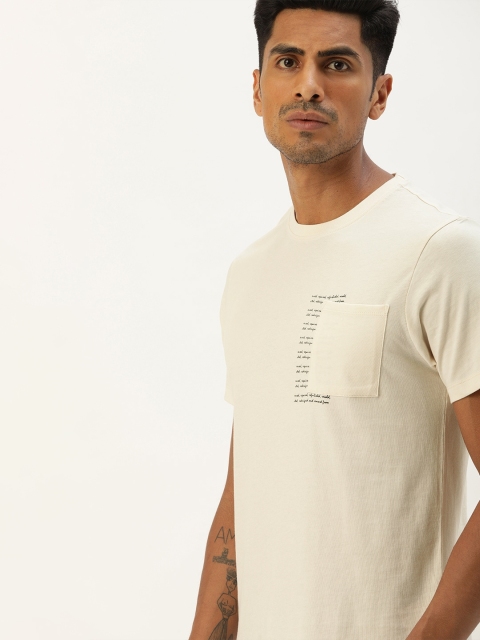 ether Kora Men Off-White Sustainable Unbleached Solid Round Neck Sustainable Pure Cotton T-shirt
ether Kora Men Off-White Sustainable Unbleached Solid Round Neck Sustainable Pure Cotton T-shirt