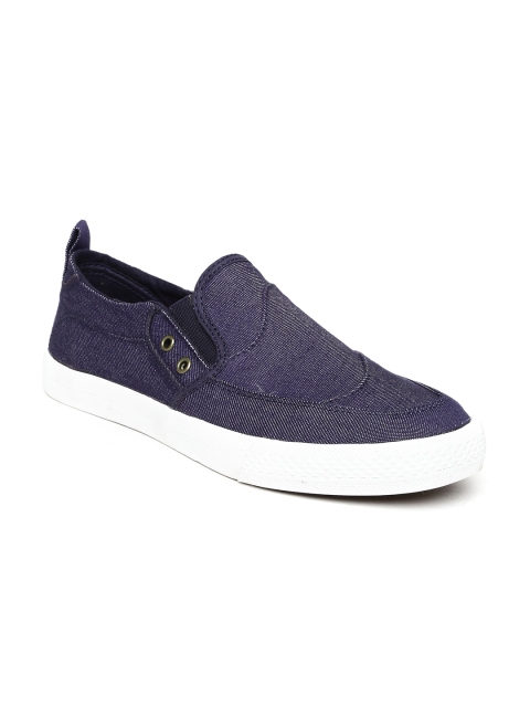 Roadster Men Blue Slip-Ons