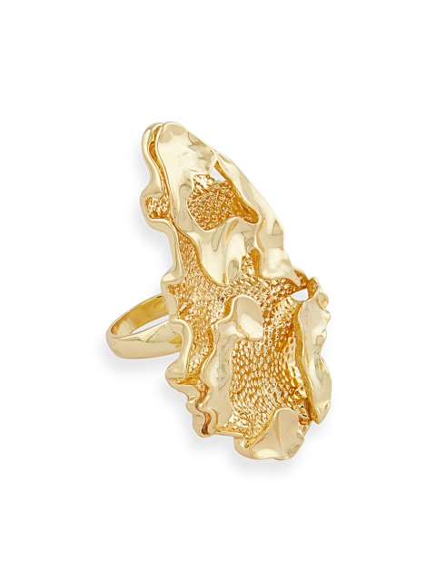 shaze Gold-Plated Finger Ring