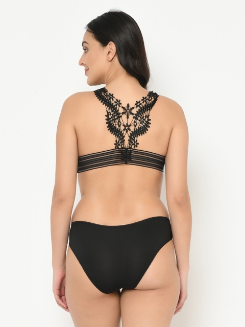 Curvy Love Plus Size Women Black Designer Back Plus Size Lingerie Set CL-1287 BLACK-C20
Curvy Love Plus Size Women Black Designer Back Plus Size Lingerie Set CL-1287 BLACK-C20