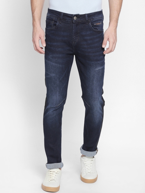 SF JEANS by Pantaloons Men Navy Blue Regular Fit Mid-Rise Clean Look Stretchable Jeans
SF JEANS by Pantaloons Men Navy Blue Regular Fit Mid-Rise Clean Look Stretchable Jeans