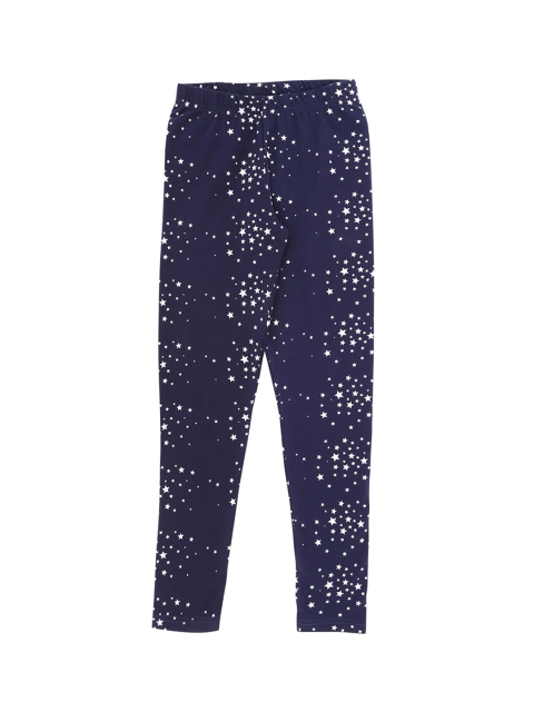 POPPERS by Pantaloons Girls Navy Blue & White Printed Skinny Fit Ankle Length Leggings
POPPERS by Pantaloons Girls Navy Blue & White Printed Skinny Fit Ankle Length Leggings
