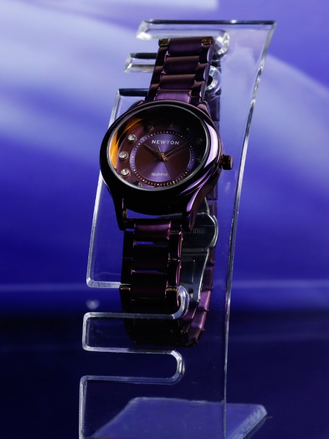 Newton Women Purple Analogue Watch W00180
