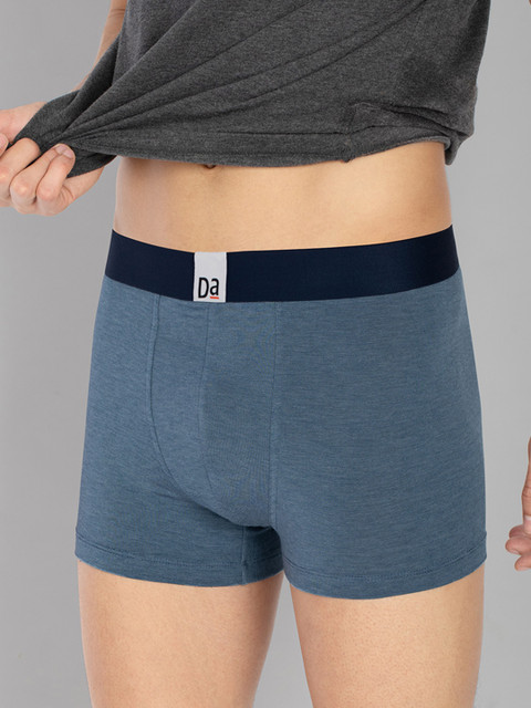 DaMENSCH Men DEO-SOFT Deodorizing Micro Modal Melange Trunks DAM-MEL-T-EB, Blue
DaMENSCH Men DEO-SOFT Deodorizing Micro Modal Melange Trunks DAM-MEL-T-EB, Blue
