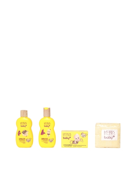 Lotus Herbals Baby+ Bundle of Love Massage Oil, Soap, Body Lotion & Towel Bath Set, Yellow
Lotus Herbals Baby+ Bundle of Love Massage Oil, Soap, Body Lotion & Towel Bath Set, Yellow