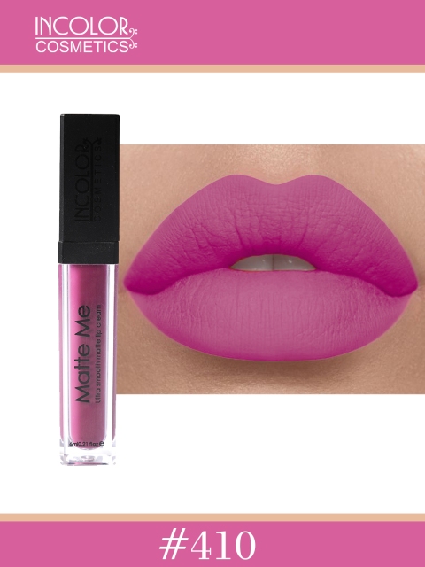 INCOLOR Purple Matte Me Lip Gloss n410