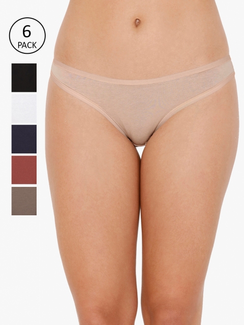 every de by amante Women Pack Of 6 Solid Low Rise Bikini Briefs 11010896-1-11010894-1, Navy blue
every de by amante Women Pack Of 6 Solid Low Rise Bikini Briefs 11010896-1-11010894-1, Navy blue