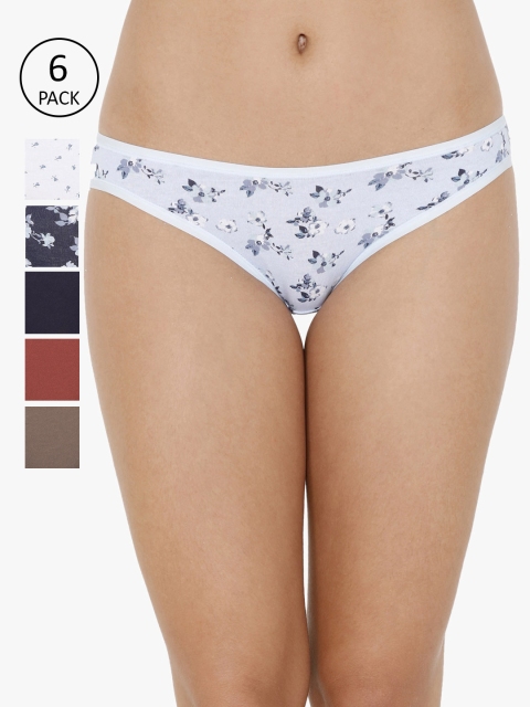every de by amante Women Pack of 6 Printed Bikini Briefs 11180412-1-11010896-1, Blue
every de by amante Women Pack of 6 Printed Bikini Briefs 11180412-1-11010896-1, Blue
