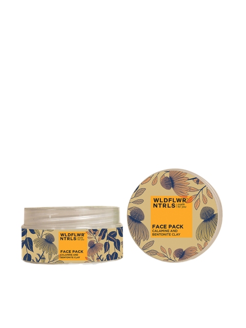 Wildflower Naturals Calamine & Bentonite For Acne - Prone Skin Clay Face Pack 80 g, Yellow
Wildflower Naturals Calamine & Bentonite For Acne - Prone Skin Clay Face Pack 80 g, Yellow
