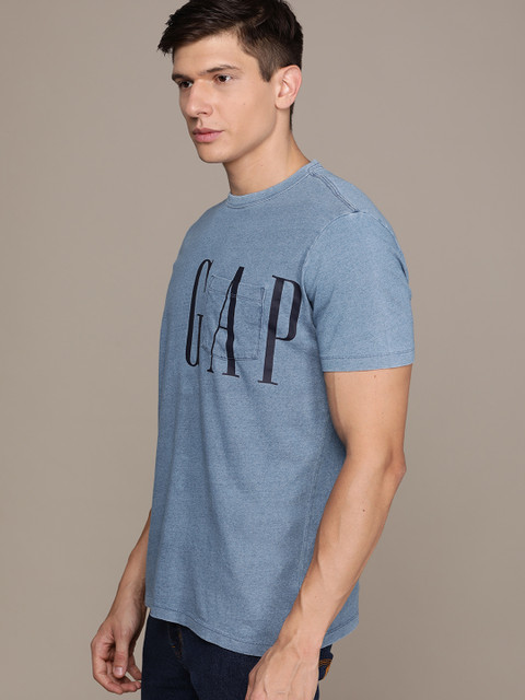GAP Men Blue Logo Indigo Pocket T-Shirt
GAP Men Blue Logo Indigo Pocket T-Shirt