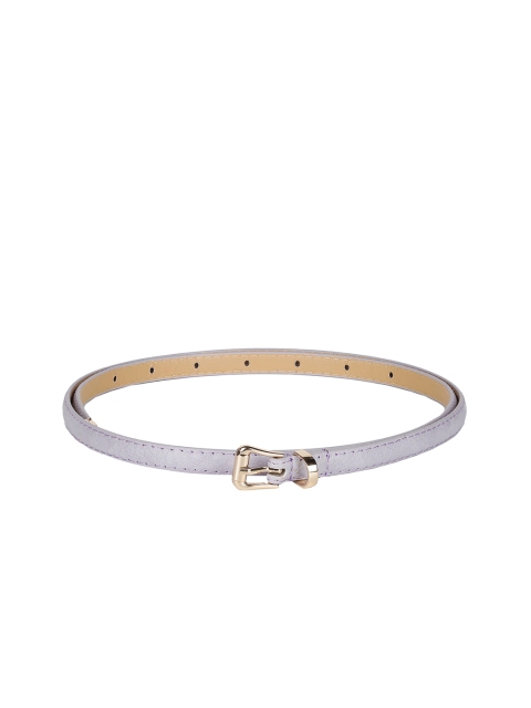 CRUSSET Women Lavender Textured Belt