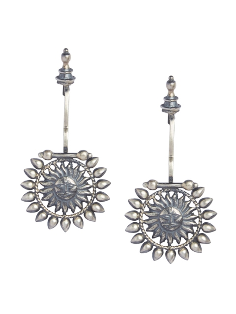 ahilya 92.5 Sterling Silver Classic Drop Earrings