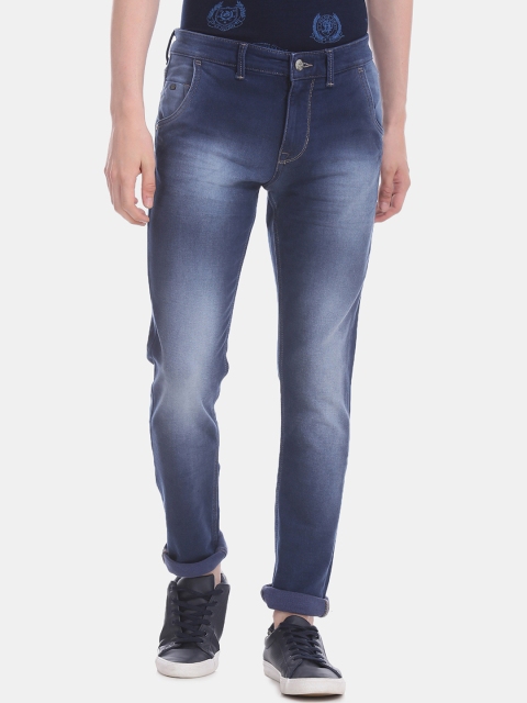 U.S. Polo Assn. Denim Co. Men Navy Blue Slim Fit Mid-Rise Clean Look Stretchable Jeans
U.S. Polo Assn. Denim Co. Men Navy Blue Slim Fit Mid-Rise Clean Look Stretchable Jeans