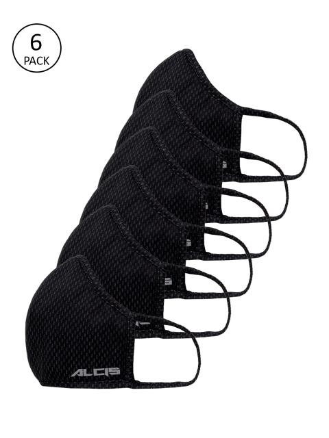 Alcis Unsiex 6 Pcs Black & Grey Printed 6-Layered Reusable Ultrashield A95 Outdoor Masks
Alcis Unsiex 6 Pcs Black & Grey Printed 6-Layered Reusable Ultrashield A95 Outdoor Masks