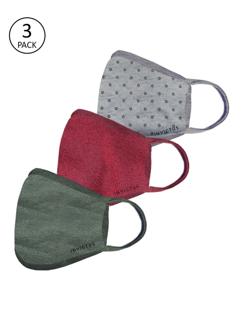 Invictus Adults Multicoloured Pack of 3 Reusable 2-Layer Protective Outdoor Masks, Multi
Invictus Adults Multicoloured Pack of 3 Reusable 2-Layer Protective Outdoor Masks, Multi
