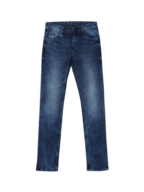 Flying Machine Boys Navy Blue Skinny Fit Stone Wash Mid-Rise Clean Look Stretchable Jeans
Flying Machine Boys Navy Blue Skinny Fit Stone Wash Mid-Rise Clean Look Stretchable Jeans