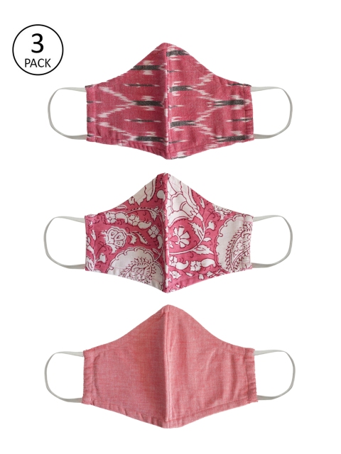 Taavi Adults Multicoloured Handcrafted Pack of 3 Reusable 3-Layer Sustainable Outdoor Masks, Multi
Taavi Adults Multicoloured Handcrafted Pack of 3 Reusable 3-Layer Sustainable Outdoor Masks, Multi