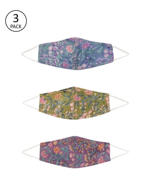 Taavi Adults Multicoloured Pack of 3 Reusable 3-Layer Sustainable Outdoor Masks, Multi
Taavi Adults Multicoloured Pack of 3 Reusable 3-Layer Sustainable Outdoor Masks, Multi