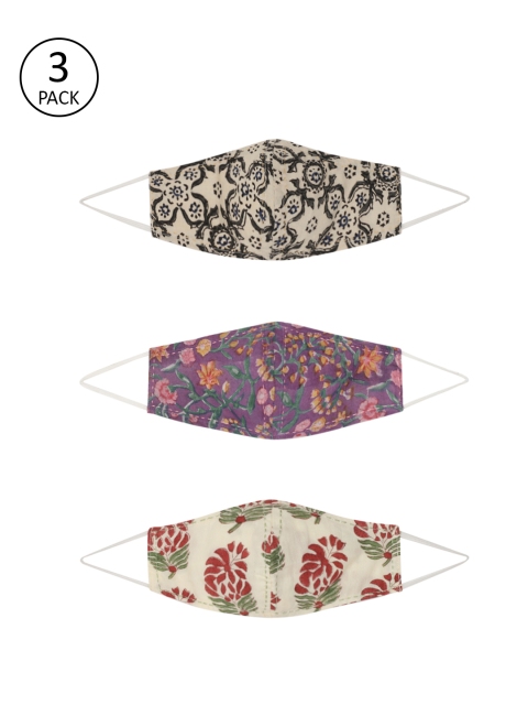 Taavi Adults Multicoloured Pack of 3 Reusable 3-Layer Sustainable Outdoor Masks, Multi
Taavi Adults Multicoloured Pack of 3 Reusable 3-Layer Sustainable Outdoor Masks, Multi