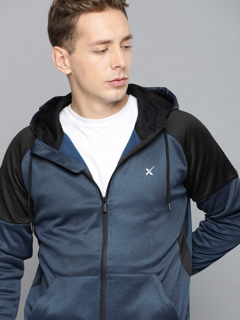 HRX by Hrithik Roshan Men Navy Melange Solid Regular Fit Hooded Training Sweatshirt, Blue
HRX by Hrithik Roshan Men Navy Melange Solid Regular Fit Hooded Training Sweatshirt, Blue