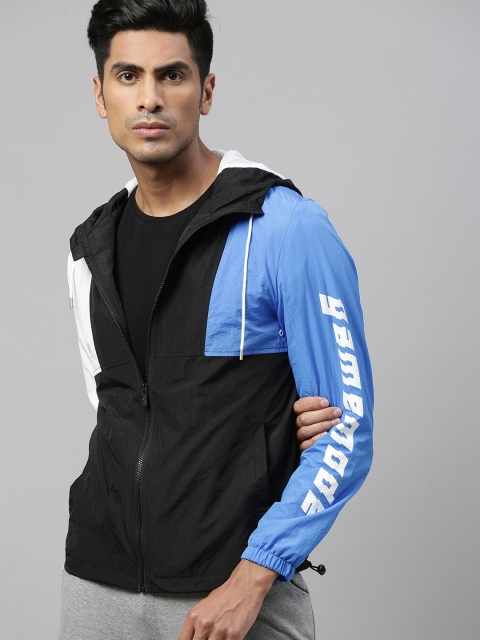 HRX by Hrithik Roshan Men Black Colourblocked Rapid-Dry Antimicrobial Lifestyle Jacket
HRX by Hrithik Roshan Men Black Colourblocked Rapid-Dry Antimicrobial Lifestyle Jacket
