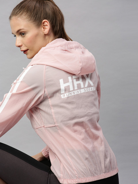 HRX by Hrithik Roshan Women Pale Rose Solid Rapid-Dry Antimicrobial Running Jacket, Pink
HRX by Hrithik Roshan Women Pale Rose Solid Rapid-Dry Antimicrobial Running Jacket, Pink