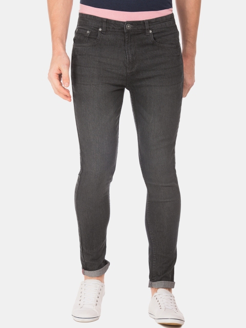 Cherokee Men Charcoal Grey Super Skinny Fit Low-Rise Clean Look Stretchable Jeans
Cherokee Men Charcoal Grey Super Skinny Fit Low-Rise Clean Look Stretchable Jeans