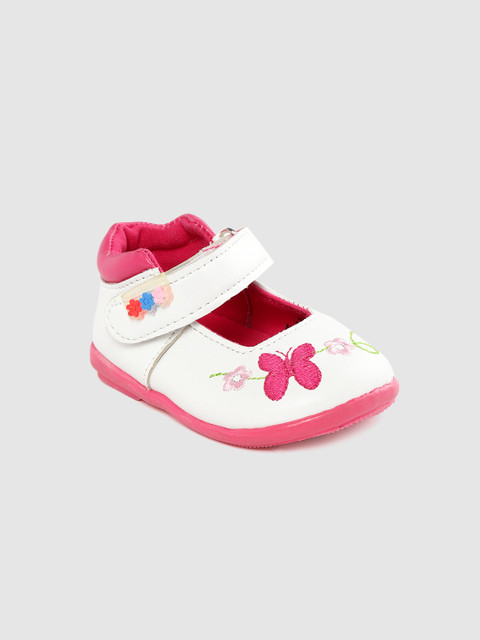 Fame Forever by Lifestyle Girls White & Pink Floral & Butterfly Embroidered Mary Janes
Fame Forever by Lifestyle Girls White & Pink Floral & Butterfly Embroidered Mary Janes