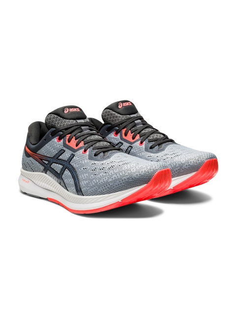 ASICS Men Grey EvoRide Running Shoes