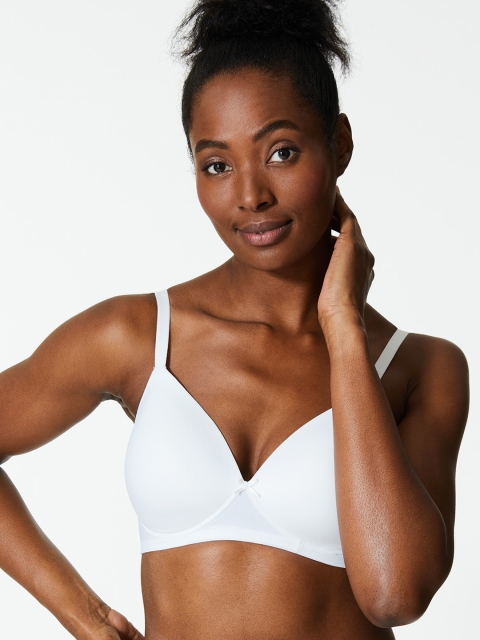 Marks & Spencer Pack of 2 Underwired Lightly Padded Everyday Bras T333218ALMOND, Beige
Marks & Spencer Pack of 2 Underwired Lightly Padded Everyday Bras T333218ALMOND, Beige