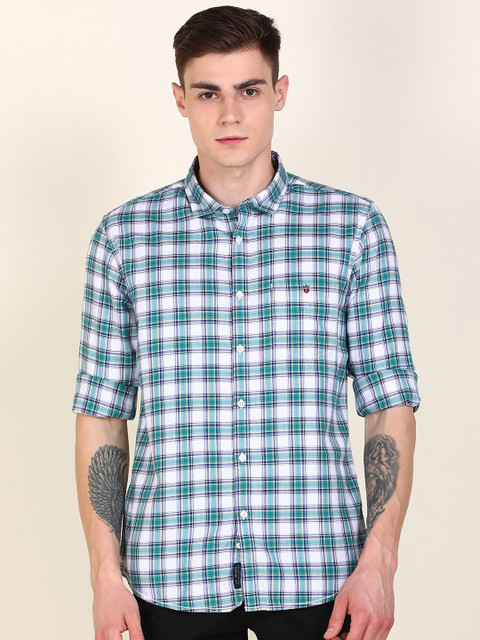Louis Philippe Jeans Men White & Green Super Slim Fit Tartan Checks Checked Casual Shirt
Louis Philippe Jeans Men White & Green Super Slim Fit Tartan Checks Checked Casual Shirt