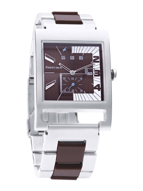 Fastrack Men Brown Dial Watch NF1478SM02