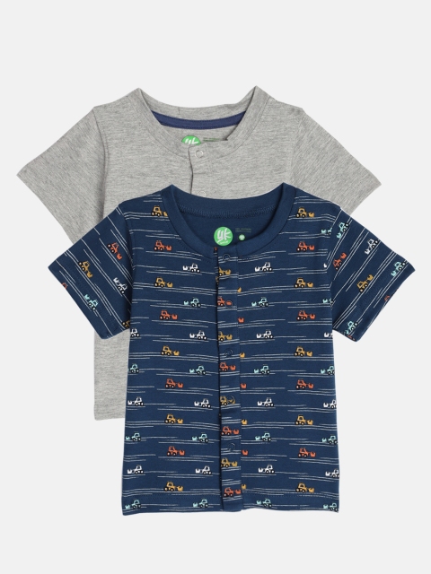 YK Organic Infant Boys Pack of 2 Organic Cotton Round Neck Sustainable Pure Cotton T-shirts, Navy blue
YK Organic Infant Boys Pack of 2 Organic Cotton Round Neck Sustainable Pure Cotton T-shirts, Navy blue