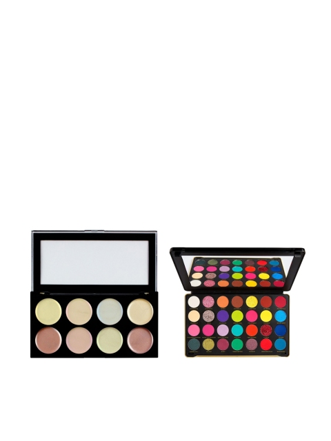 Makeup Revolution Set Of Ultra Palette Strobe Balm & X Patricia Bright Eyeshadow Palette, Multi
Makeup Revolution Set Of Ultra Palette Strobe Balm & X Patricia Bright Eyeshadow Palette, Multi
