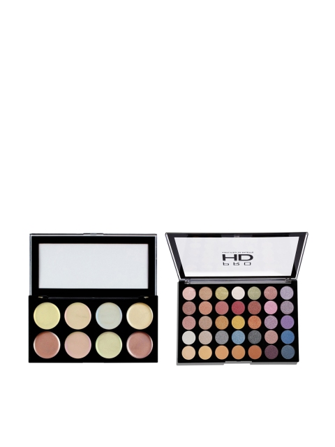 Makeup Revolution Set Of Ultra Palette Strobe Balm & ProHD Amplified 35 Eyeshadow Palette, Multi
Makeup Revolution Set Of Ultra Palette Strobe Balm & ProHD Amplified 35 Eyeshadow Palette, Multi