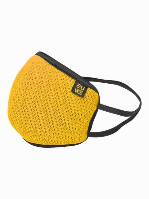 EUME Unisex Yellow 4-Ply Protect+ 95 Reusable Outdoor Mask